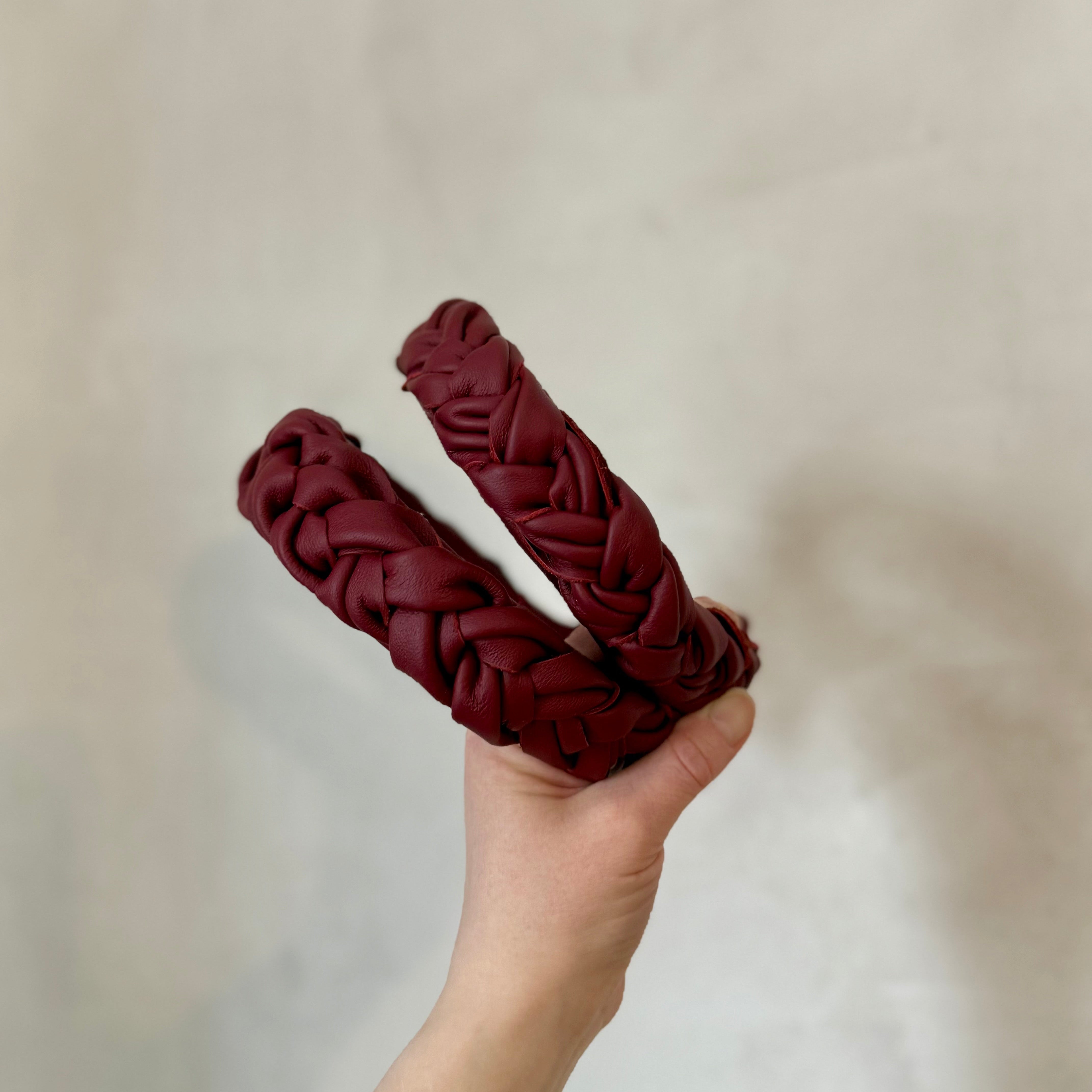 Letti Headband - Burgundy