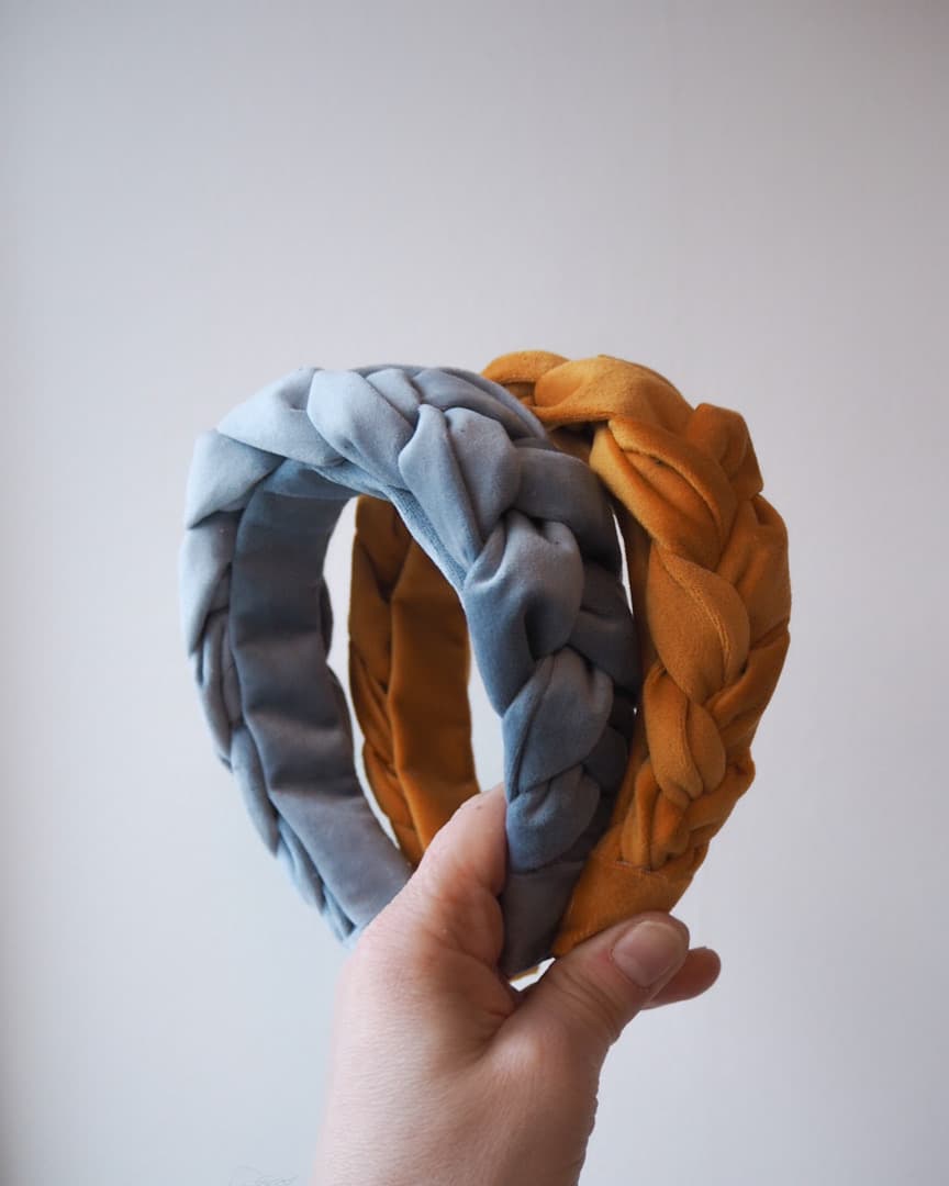 Velvet braid