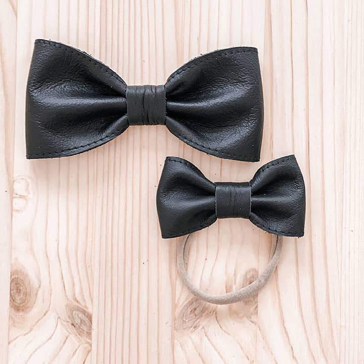 Bowtie + Headband Set – Black