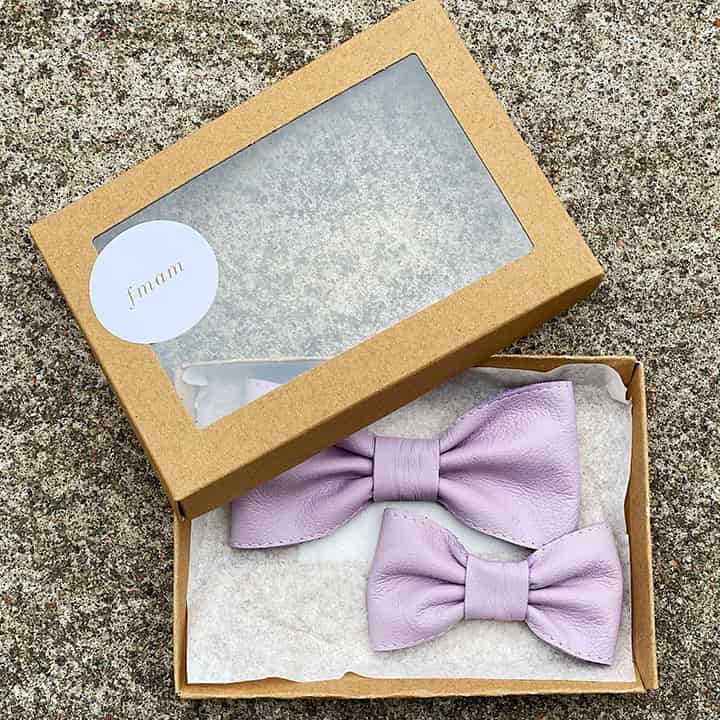 Bowtie Set – Lavender